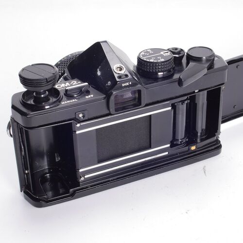 奥林巴斯 OLYMPUS OM 2N 50/1.8黑漆胶片单反相机 小巧复古文艺 - 图2