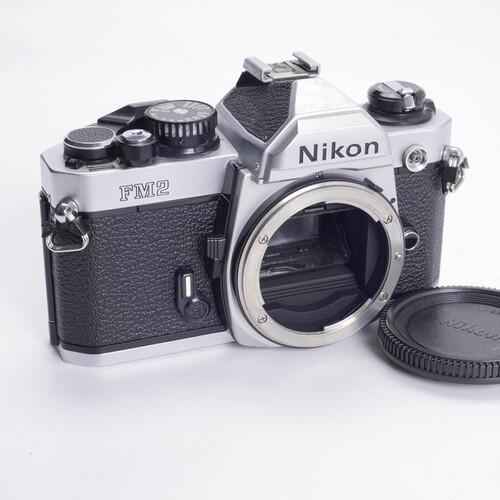 尼康NIKON FM2 N后期机械胶片单反相机单机可配35 50镜头97新银黑 - 图2