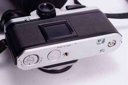 尼康NIKON F2 尖顶 DE1 98新带皮套全机械胶片单反相机王可50镜头 - 图0