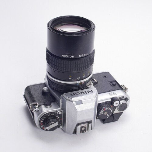 尼康NIKON FA AI 135/2.8 中长焦人像胶片单反相机 钛帘不输FM2 - 图3