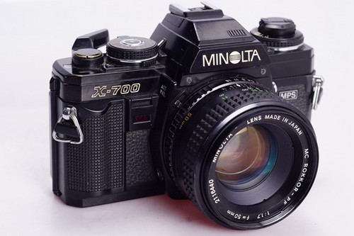 美能达MINOLTAX7005017MC5517套机胶片相机单反复古摄影