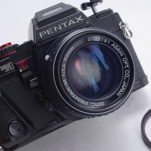宾得 PENTAX PROGRAM A  50/1.4胶片套机相机优于ME SUPER小弟 - 图2