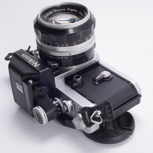 尼康NIKON F2A+50/1.4DP11测光机械胶片单反后期98新机皇复古典雅 - 图0