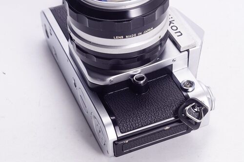 尼康 NIKON F2尖顶DE1 纯机械胶片单反相机50/1.4 套机 文艺复古 - 图0
