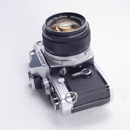 奥林巴斯OLYMPUS OM1 50/1.4 机械胶片单反相机 98新复古摄影 - 图1
