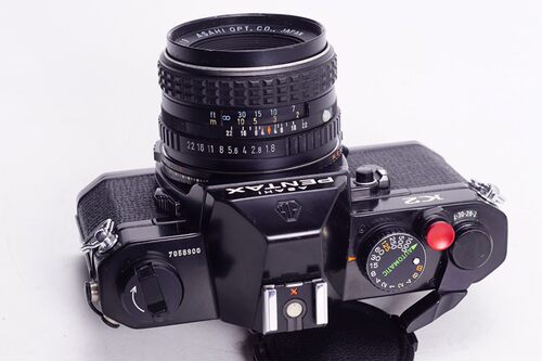 宾得PENTAX K2 55/1.8高端胶片单反相机 黑漆97新专业摄影 - 图0