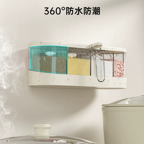 Приправа коробки для устройства стойка стойки настенной бутылки приправы кухни.