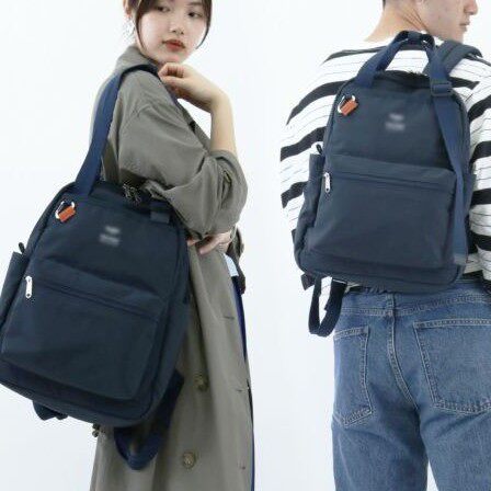 日本anello乐天登山包手提双肩包女轻便旅行背包耐磨女士书包 - 图1