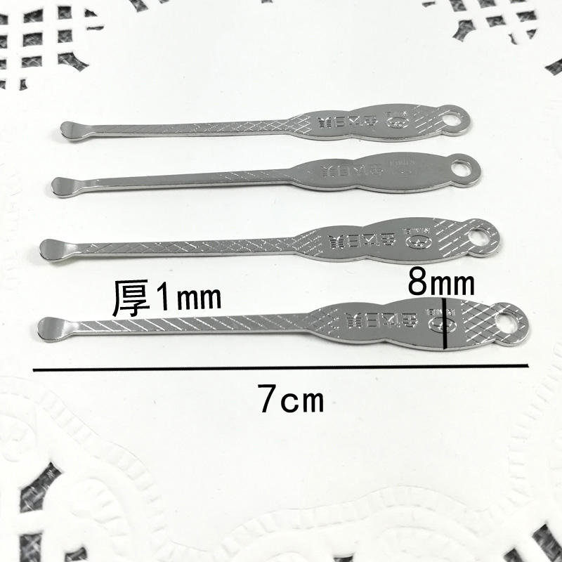 10个不锈钢耳掏勺掏耳勺老式耳朵清洁器挖耳勺耳屎家用掏耳勺耳扒-图1