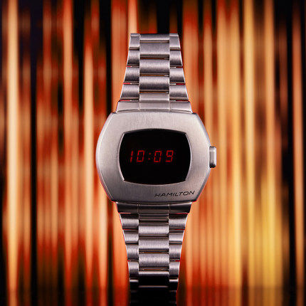 Hamilton汉米/汉密尔顿官方正品PSR瑞士数字石英表小银块手表男 Hamilton汉米/汉密尔顿官方正品PSR瑞士数字石英表小银块手表男