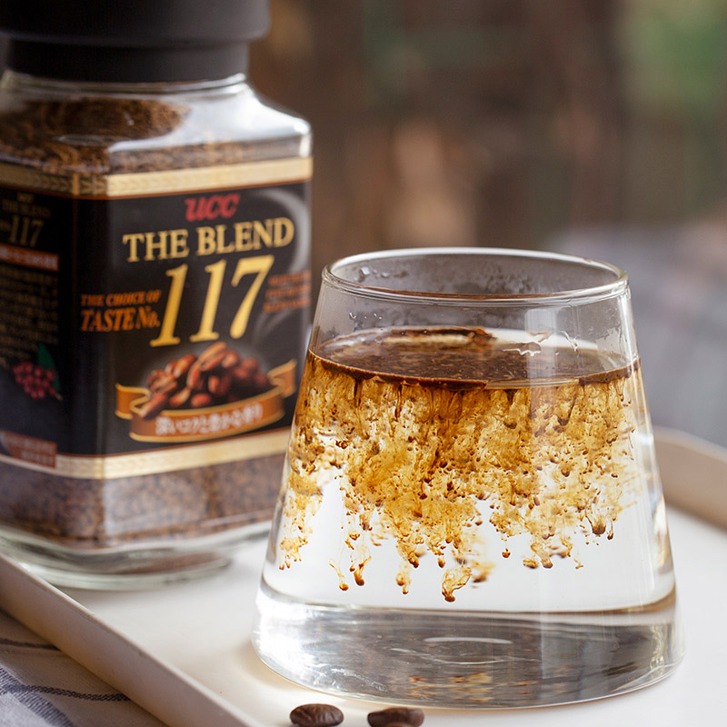 UCC117 freeze-dried instant black coffee powder 90g