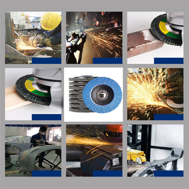 加厚型蓝砂百叶片 不锈钢木工金属打磨片100型角磨机用平面砂布轮,淘宝优惠券,粉丝福利购,淘宝优惠卷