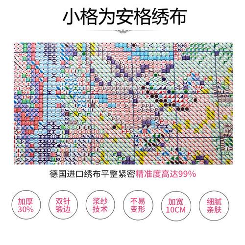【琪琪同款】十字绣灯落地柔光纹绣灯2025新款工具 - 图1