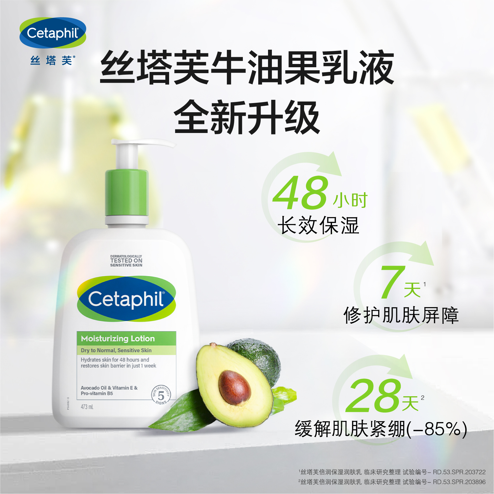 【立即抢购】cetaphil丝塔芙补水保湿乳液面霜身体润肤乳套装主图3