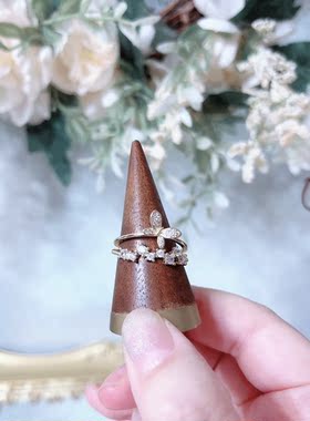 时尚个性新款开口食指戒女ins潮简约百搭小众设计指环饰品女2031