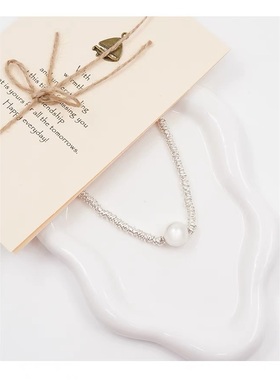 新款项链女生时尚个性小众设计感锁骨链可爱网红气质百搭颈链2323