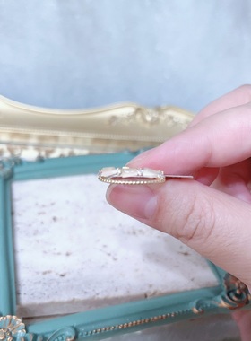 时尚个性双层开口食指戒女ins潮简约百搭小众设计指环饰品女A443