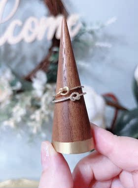 时尚个性新款开口食指戒女ins潮简约百搭小众设计指环饰品女A570