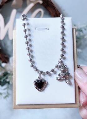 新款项链女生时尚甜酷小众设计感锁骨链可爱网红气质百搭颈链A557