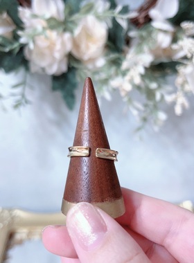 时尚个性简单开口食指戒女ins潮简约百搭小众设计指环饰品女A592