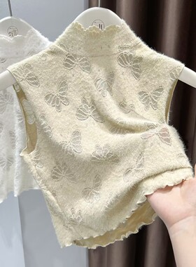 花边蕾丝假领子百搭女高档衣服领子太低神器内搭无袖打底衫秋冬女