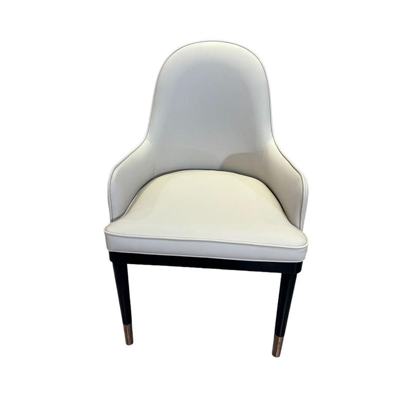 轻奢实木餐椅钢琴烤漆别墅大平层奢石配套餐椅真皮高端靠背椅设计,淘宝优惠券,粉丝福利购,淘宝优惠卷