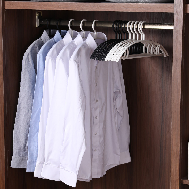 宽肩无痕衣架防滑加厚加粗衣挂衣服架成人晾衣架家用衣撑塑料衣架,淘宝优惠券,粉丝福利购,淘宝优惠卷