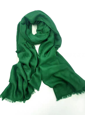 隐身的名字饰任小名倪妮同款绿色围巾女百搭时尚围脖文艺潮流披肩