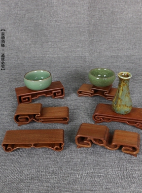 红木印章玉石佛像小书卷几工艺品