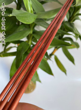 小叶紫檀毛衣针毛线签打围巾毛衣棒针diy手工针编织工具长款直针
