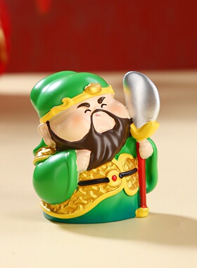 马年财神爷摆件本命年礼物送男生