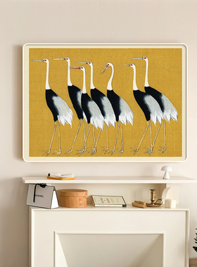 民宿新中式日式是小众挂画装饰画