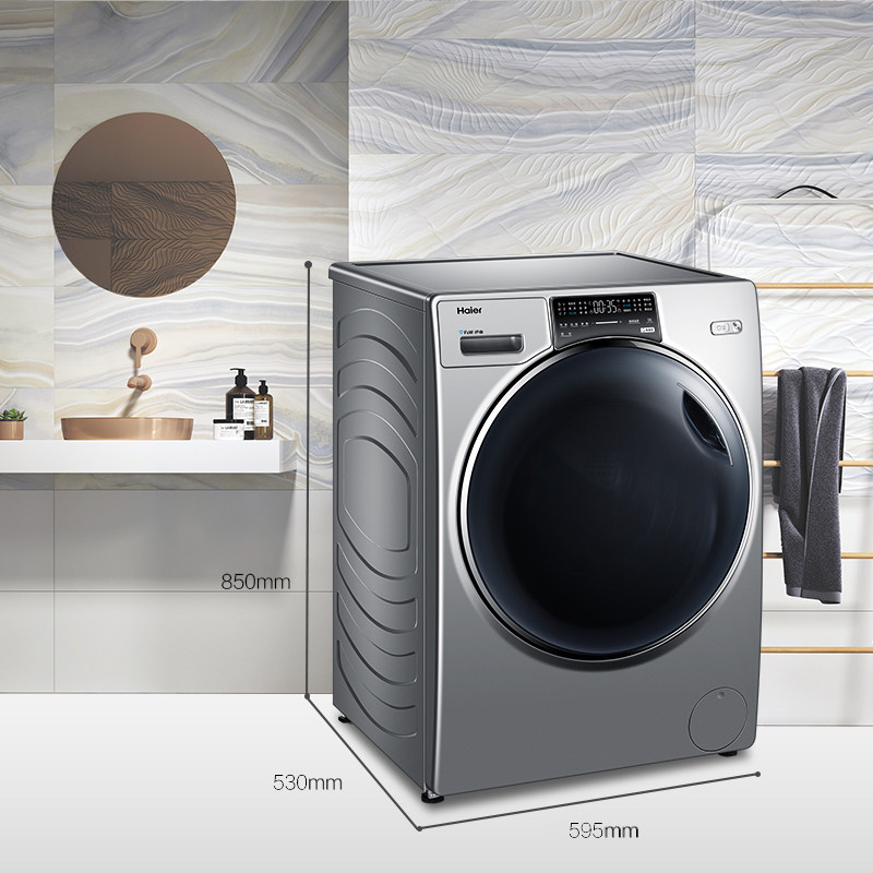 haier /海尔纤合10公斤kg洗衣机 海尔三星伟业洗衣机