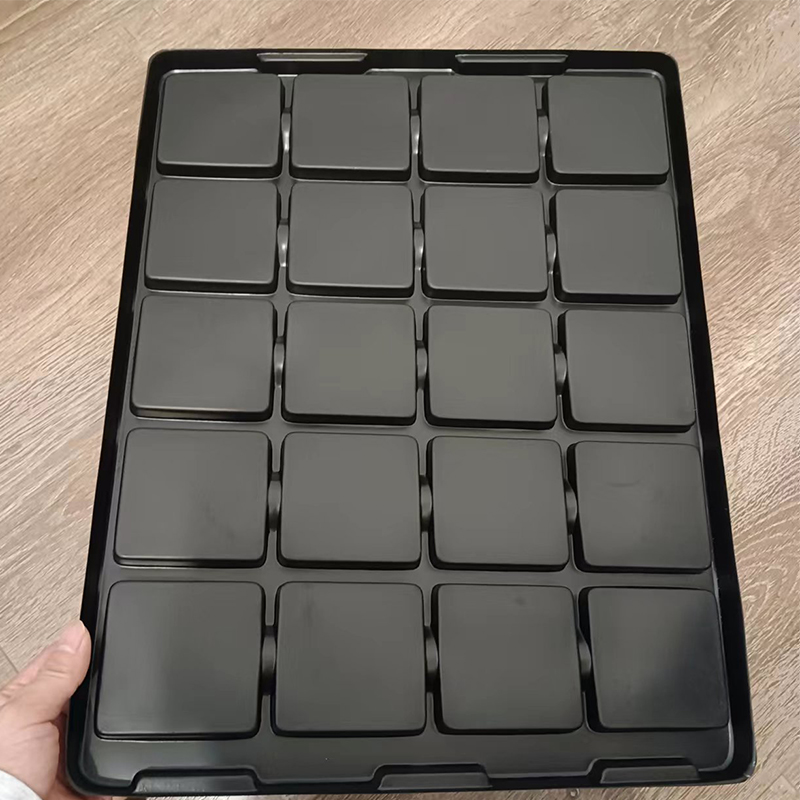 20格防静电周转吸塑盘PCBA板电子元器件出货打包专用吸塑盒厂家 - 图1