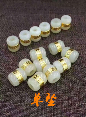 金镶玉路路通吊坠手串转运珠项链