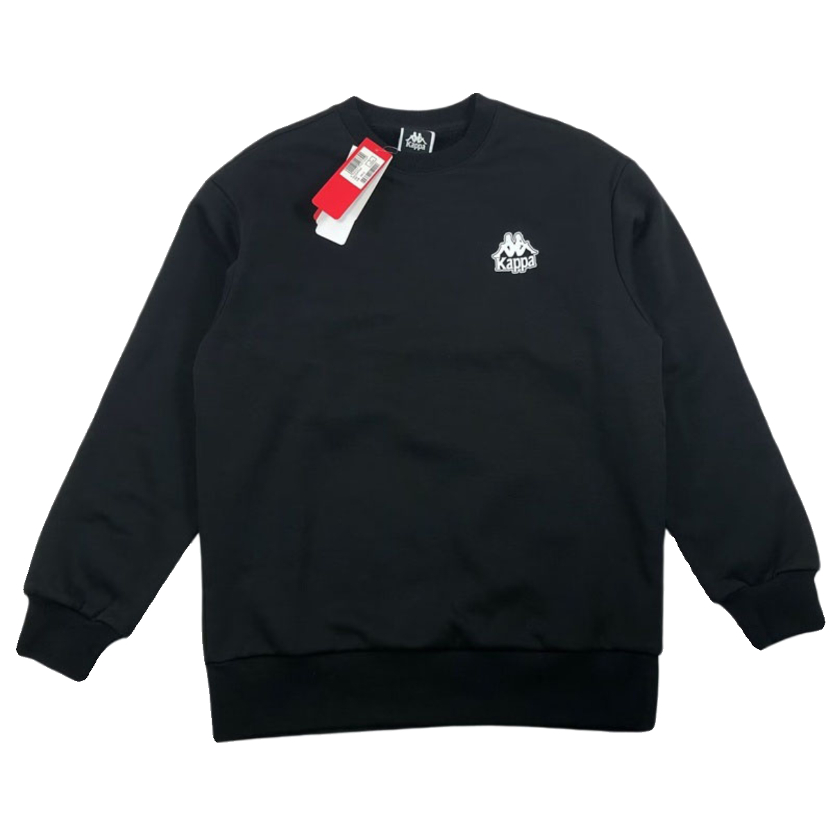 Kappa卡帕套头衫男女中性运动卫衣休闲加绒长袖印花K0CZ2WT93D - 图3