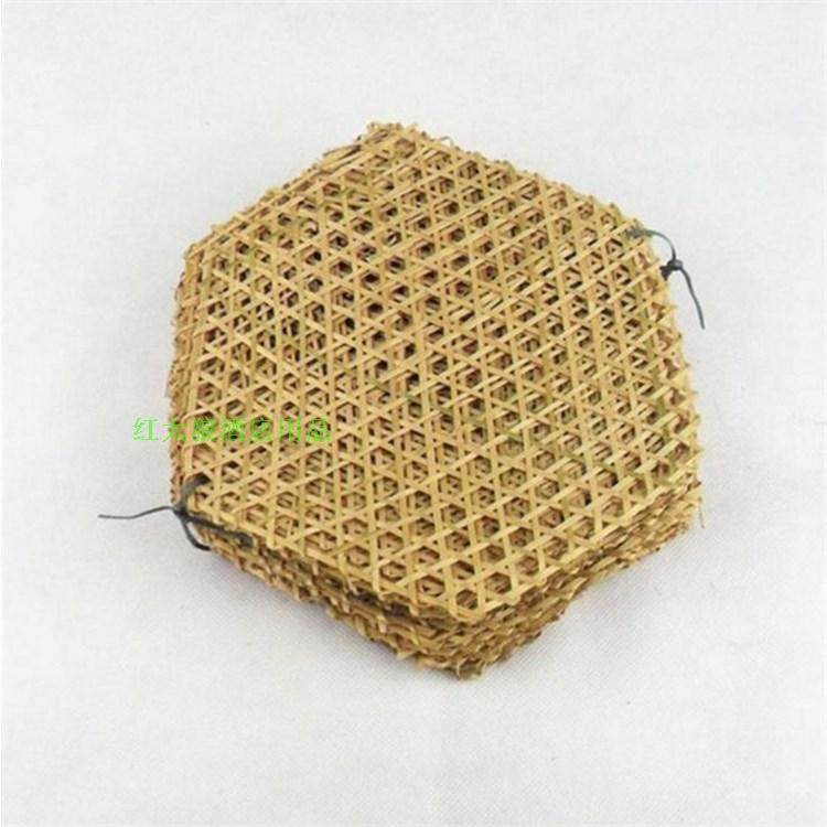 小竹网手工竹编织竹达六角竹网餐垫竹蒸垫酒店用品防粘锅竹板竹笪,淘宝优惠券,粉丝福利购,淘宝优惠卷