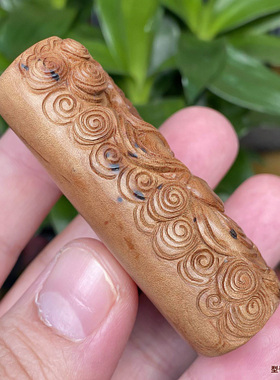 神木阁男女海柳血柳摆件黄财神