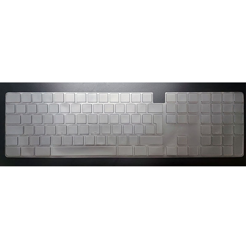 适用Imac苹果2021magic keyboard带数字键盘触控款欧版键盘保护膜