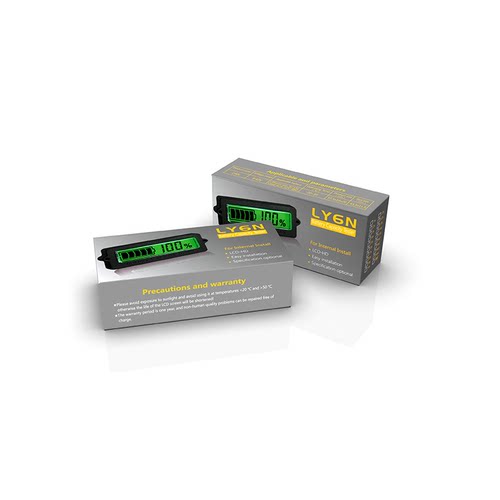 12V24V36V48V60V铅酸蓄电池三元锂电池电量显示器表板电压表LY6N - 图2