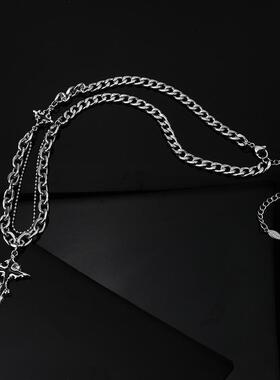 十字项链女小众高级感毛衣项链