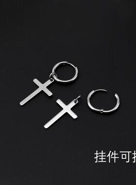 嘻哈朋克个性潮流冷淡风耳环