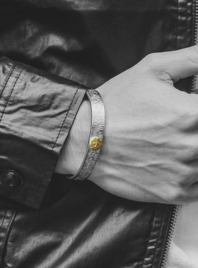 印第安钛钢民族风老鹰情侣手环