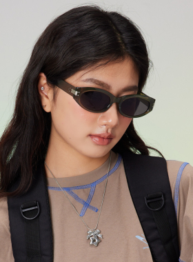 防紫外线墨镜高级感遮阳男女猫眼