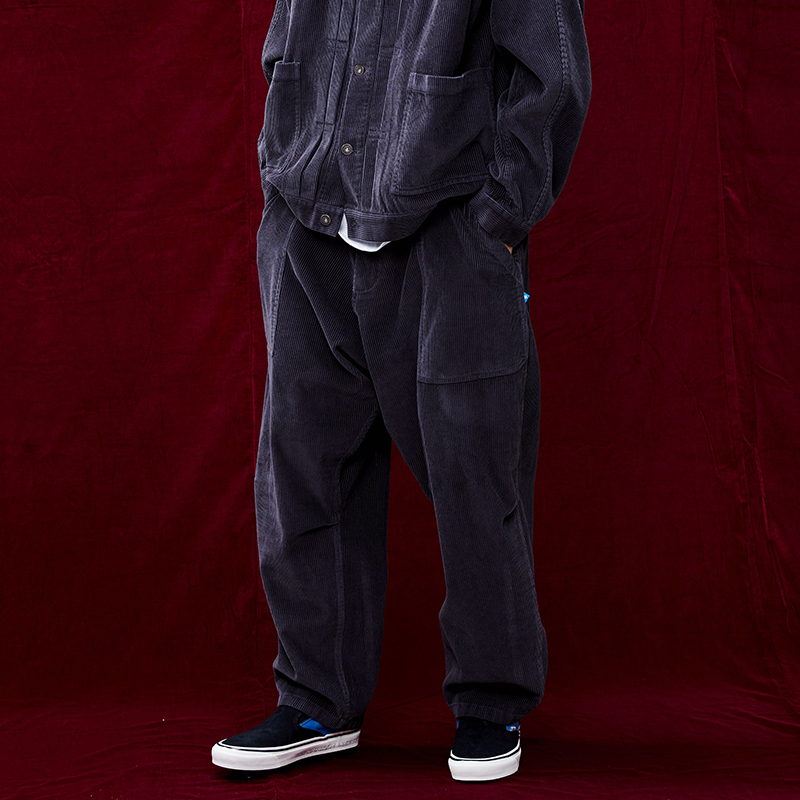 【品牌直营】LIBERAIDERS 21FW CORDUROY PANTS 72705灯芯绒长裤-图0