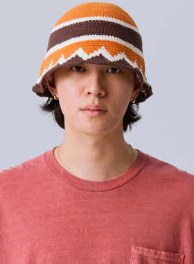 【官方直营】Liberaiders HIPPIE CRUSHER手工毛线针织渔夫帽26FW