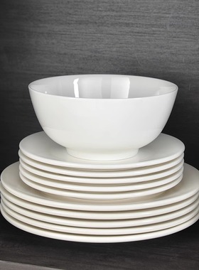 样板间厨房橱柜碗碟套装杯碟摆件