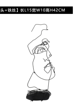 轻奢样板间玄关组合摆件