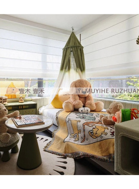 样板间儿童房可爱艺术软装摆件