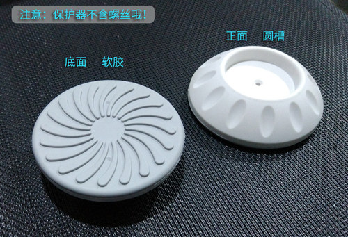 墙壁保护器（wall saver）反作用力固定的免打孔门栏加固配件 - 图2